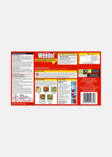 Pack of 6 Weedol Rapid Weed Control Concentrate