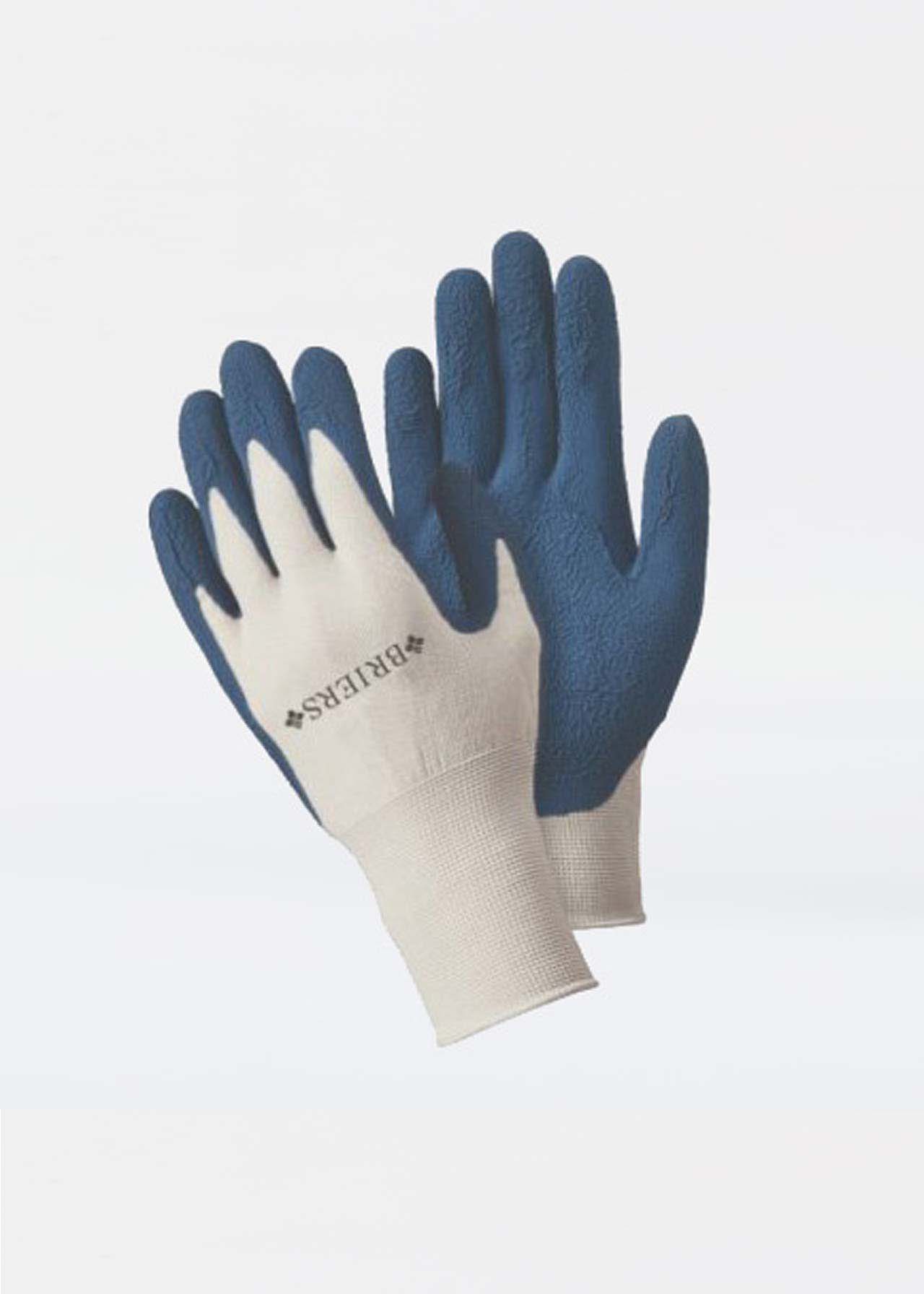 Bamboo Gardening Gloves Large Blue