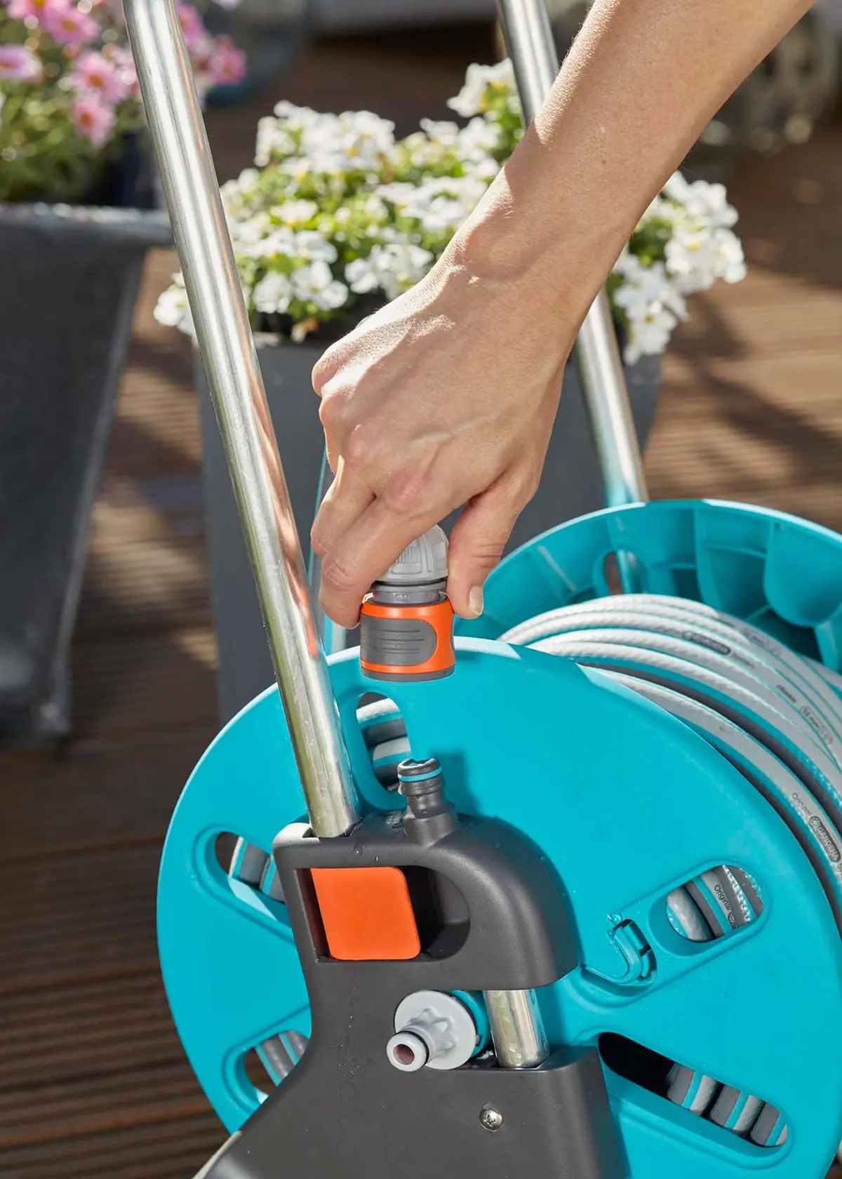 A photo of 30m Hose Trolley CleverRoll Set