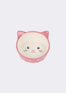 Happy Pet Polka Cat Bowl Pink