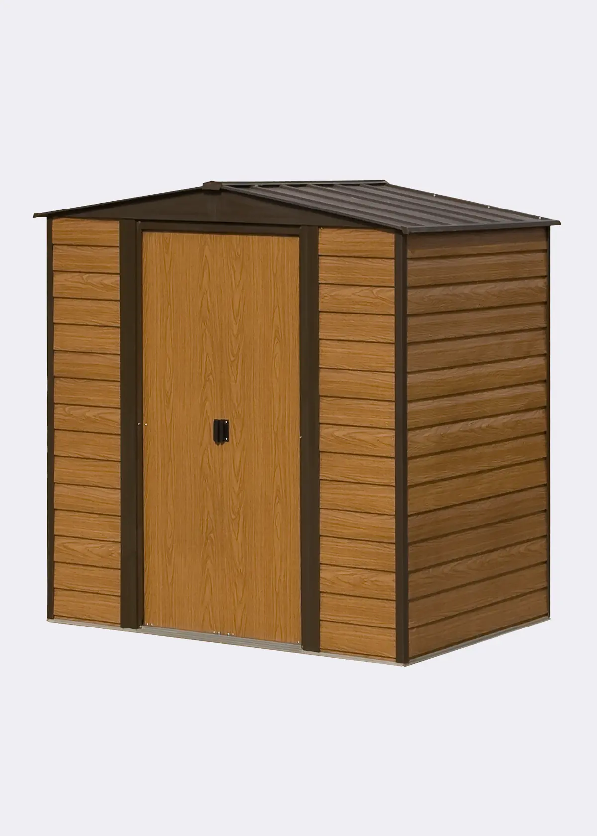 A photo of 6x5 Woodvale Metal Apex Shed