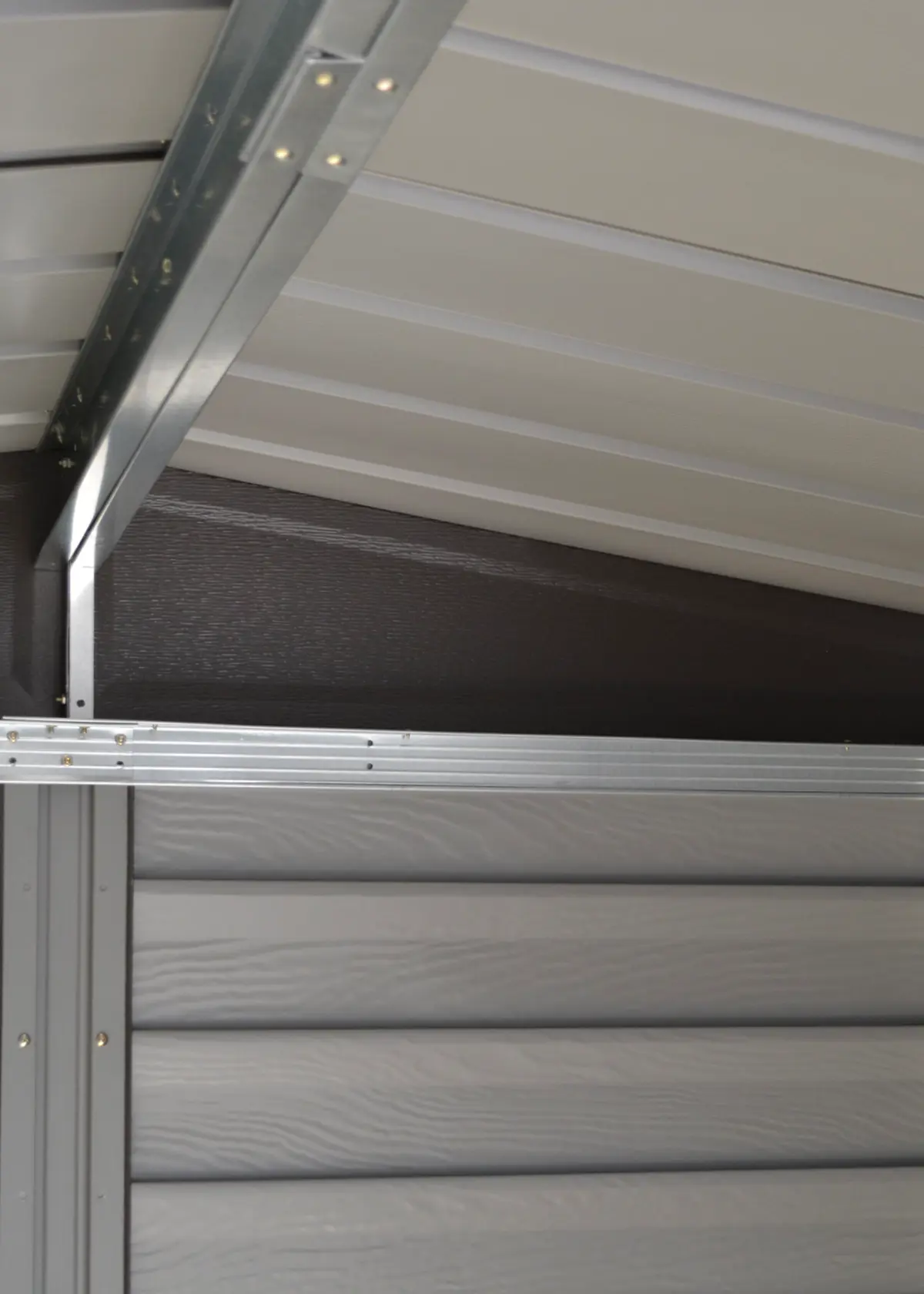 A photo of 6x5 Woodvale Metal Apex Shed