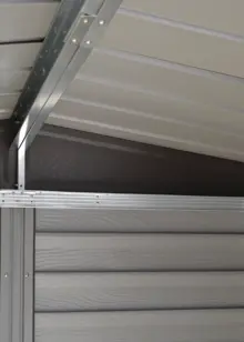 6x5 Woodvale Metal Apex Shed