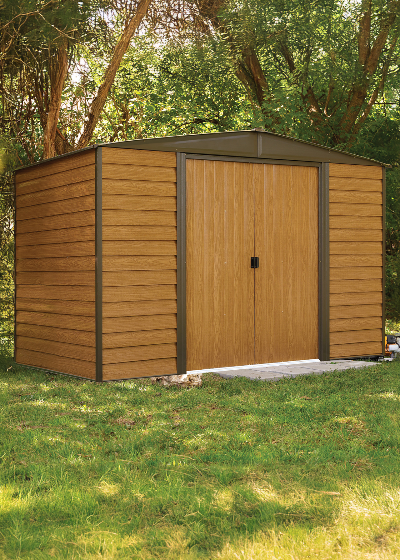10x6 Woodvale Metal Apex Shed