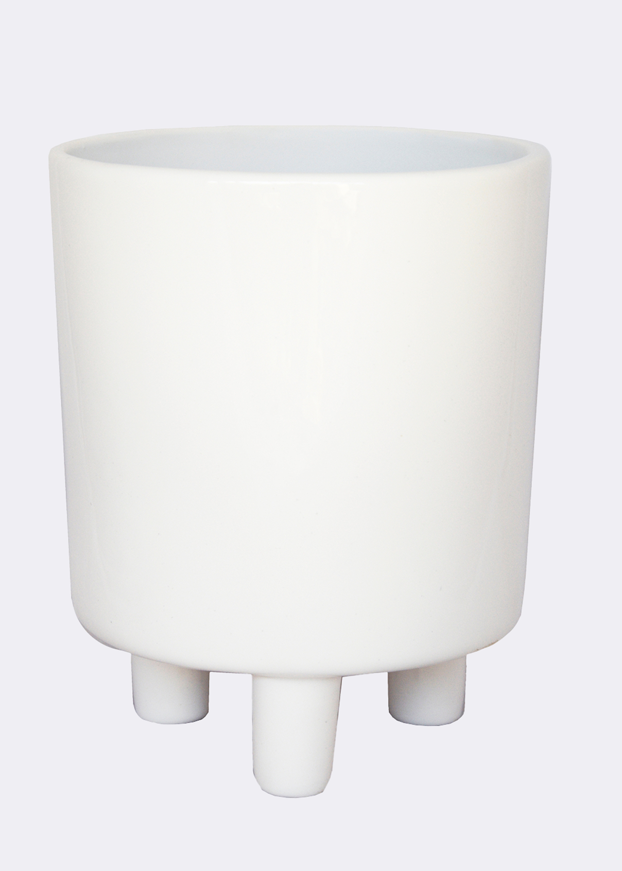 Pisa white planter 20cm