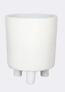 Pisa White Planter 20cm