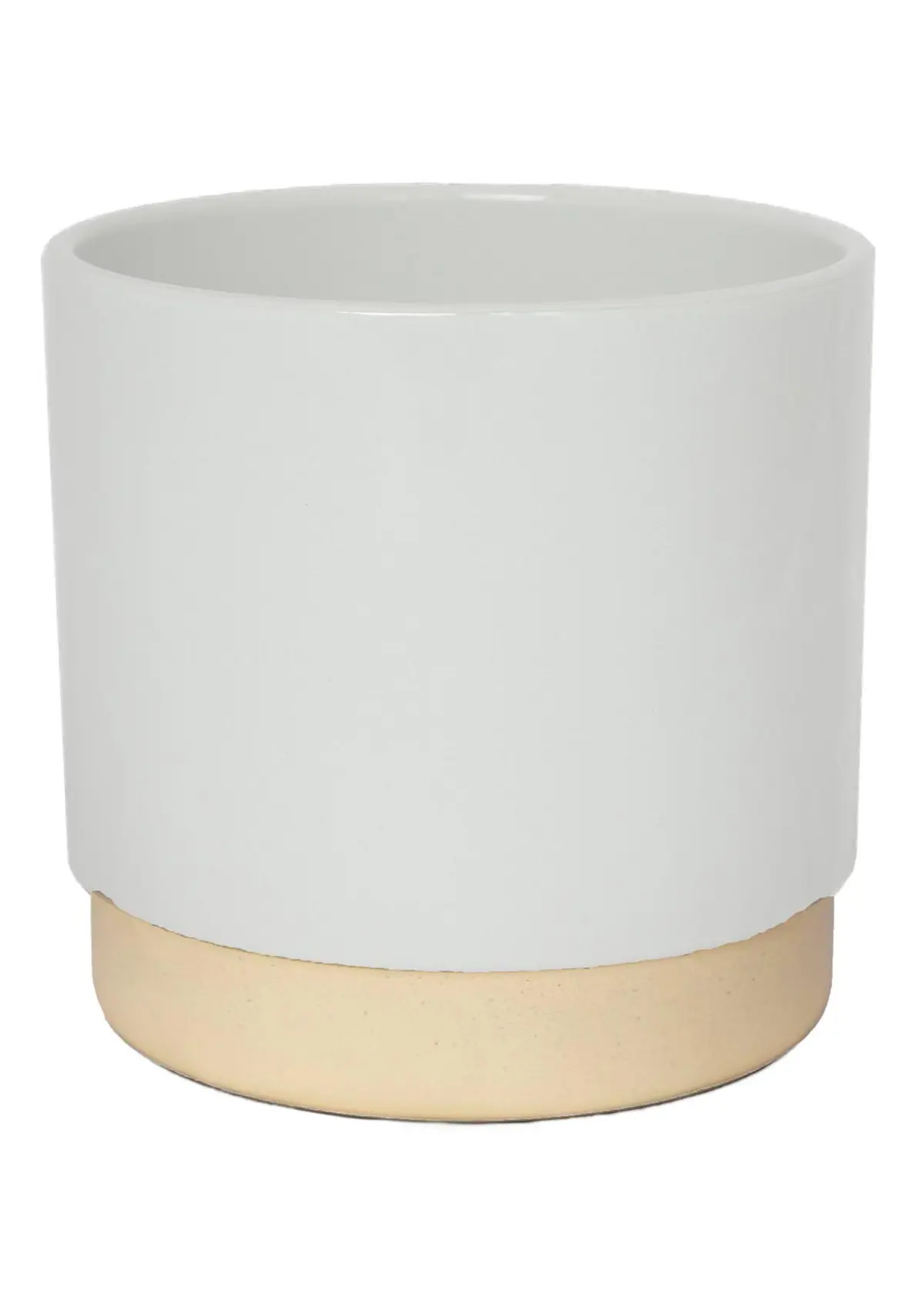 A photo of Ivyline eno pot 13cm white