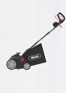 Webb Electric Scarifier & Lawn Rake