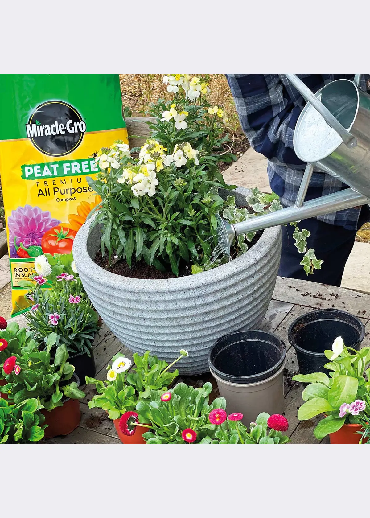 A photo of 40L Miracle Gro All Purpose Peat Free Compost