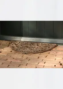 Cast Iron Half Round Doormat