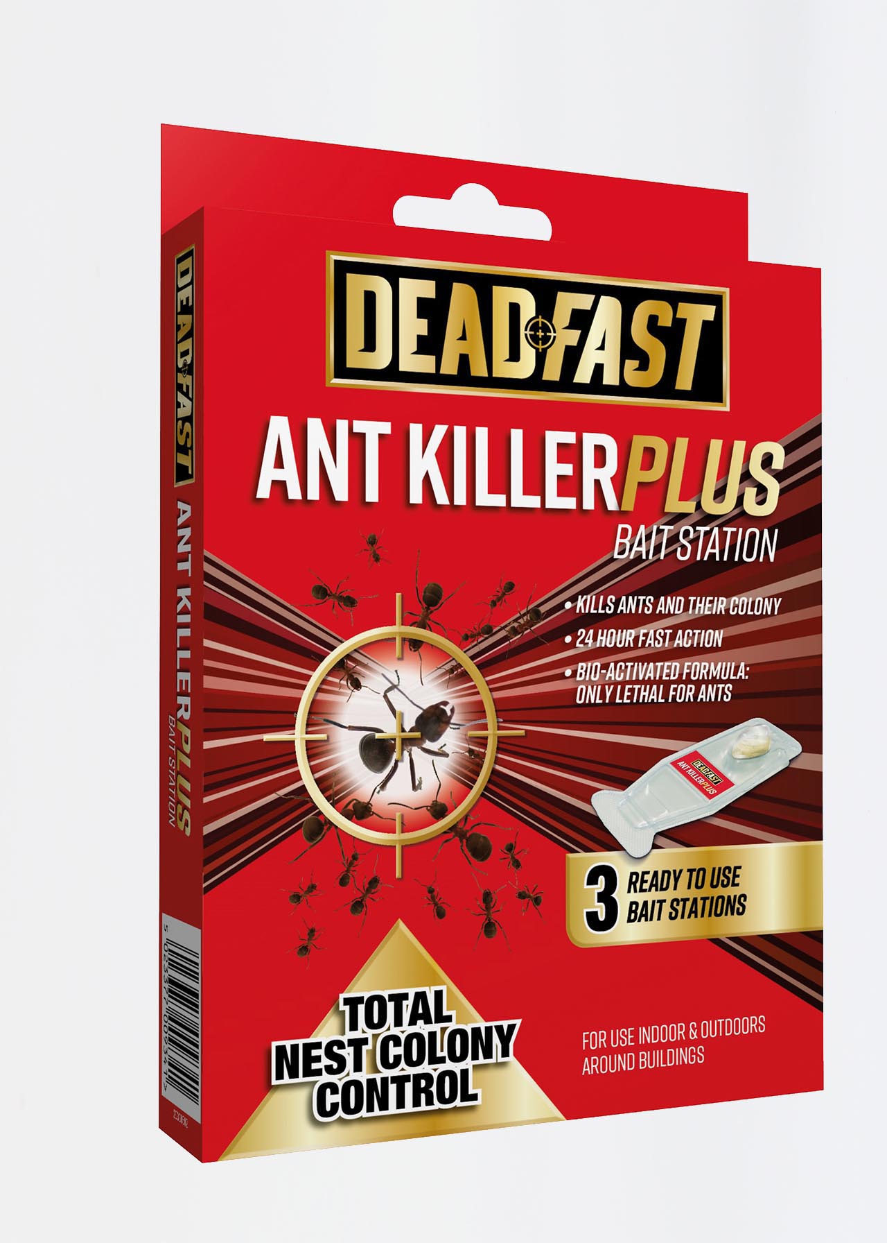 Deadfast Ant Killer Plus Bait Station 4g