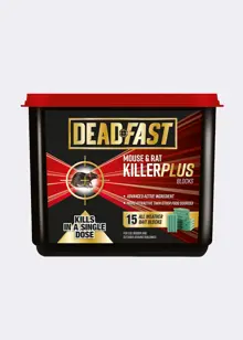 Deadfast Mouse and Rat Killer Plus 15 Block