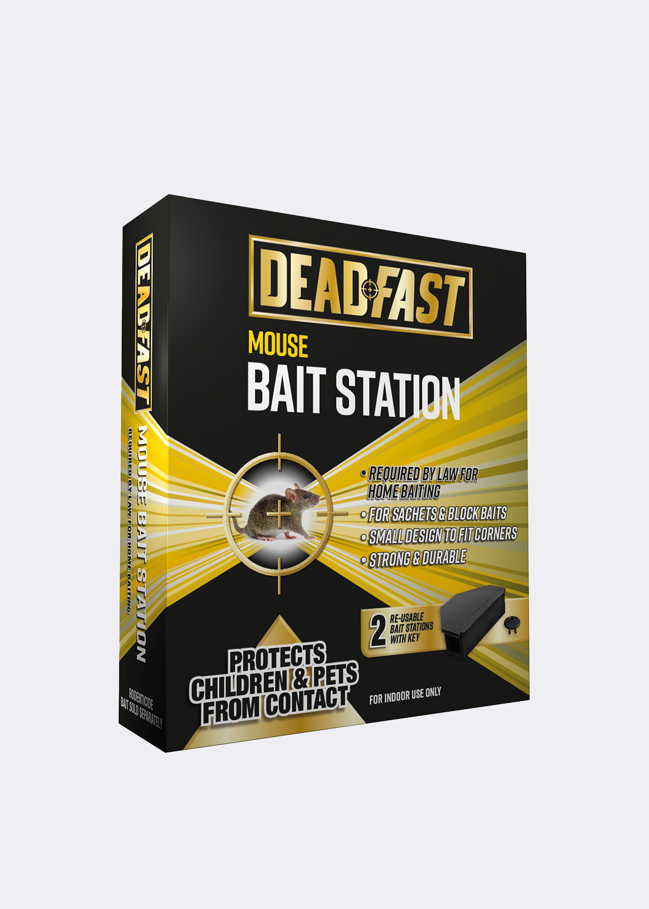 Deadfast Mouse Bait Station Only Twin