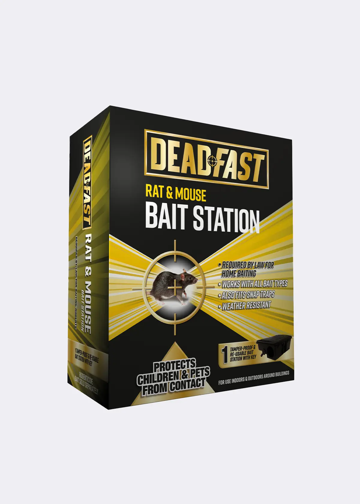 A photo of Deadfast Mouse and Rat Bait Station