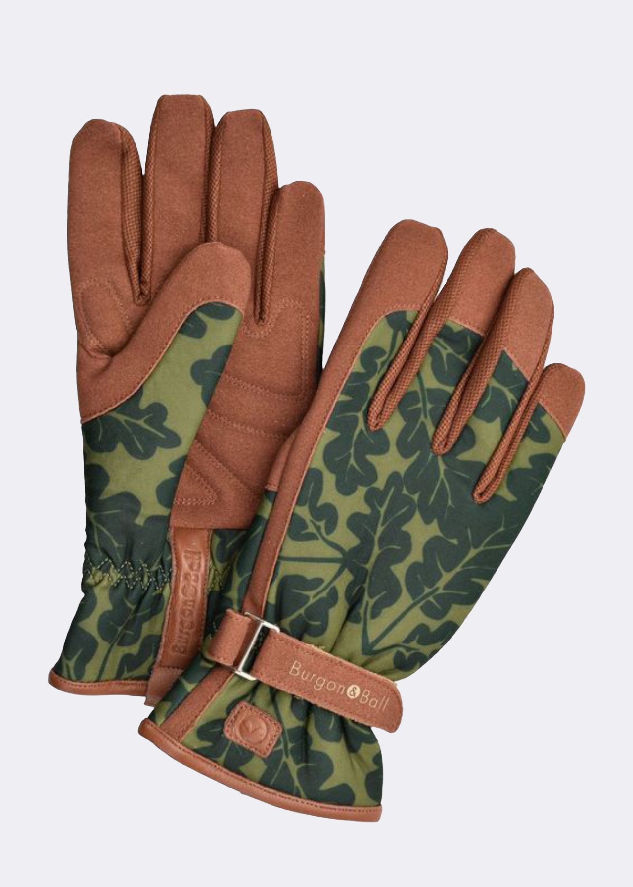 Love The Glove Oak Leaf Gardening Gloves S/M Moss