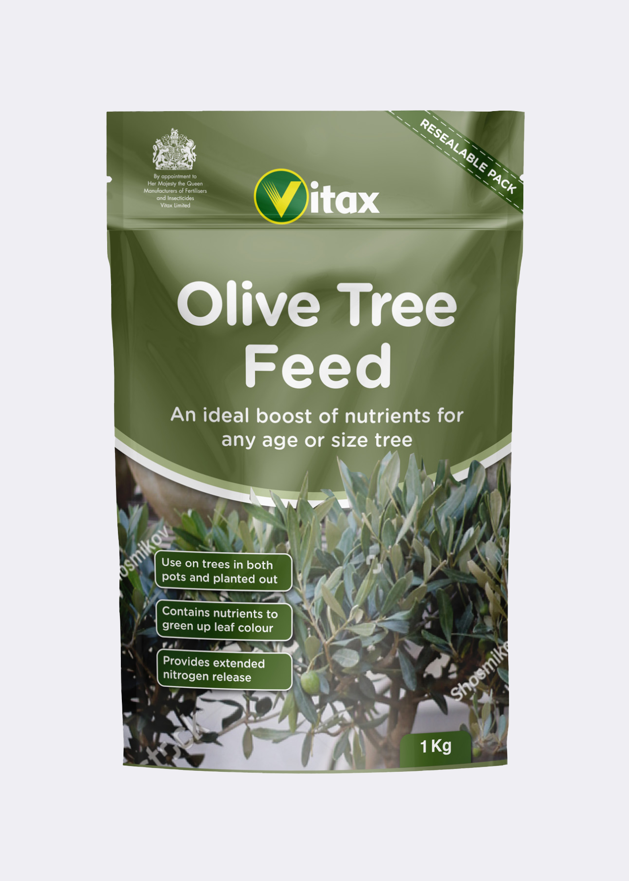 Olive Tree Feed Pouch