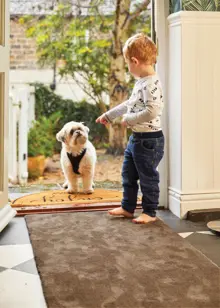 Hug Rug Sense Indoor Mat 65x150cm Stone