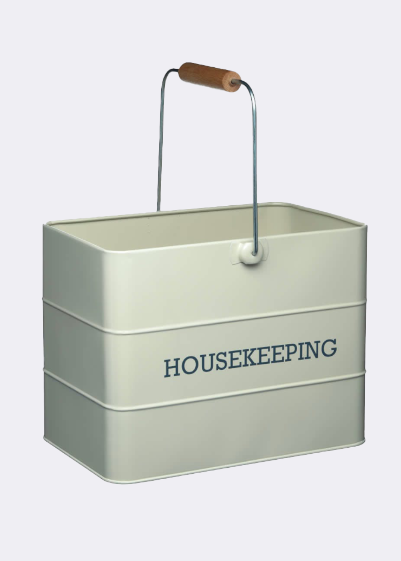 Housekeeping Box 33 x 21 x 26 cm Cream