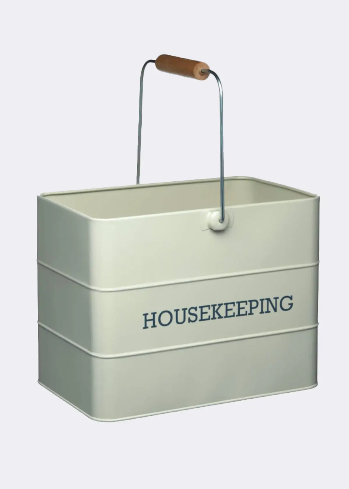 Housekeeping Box 33 x 21 x 26 cm Cream