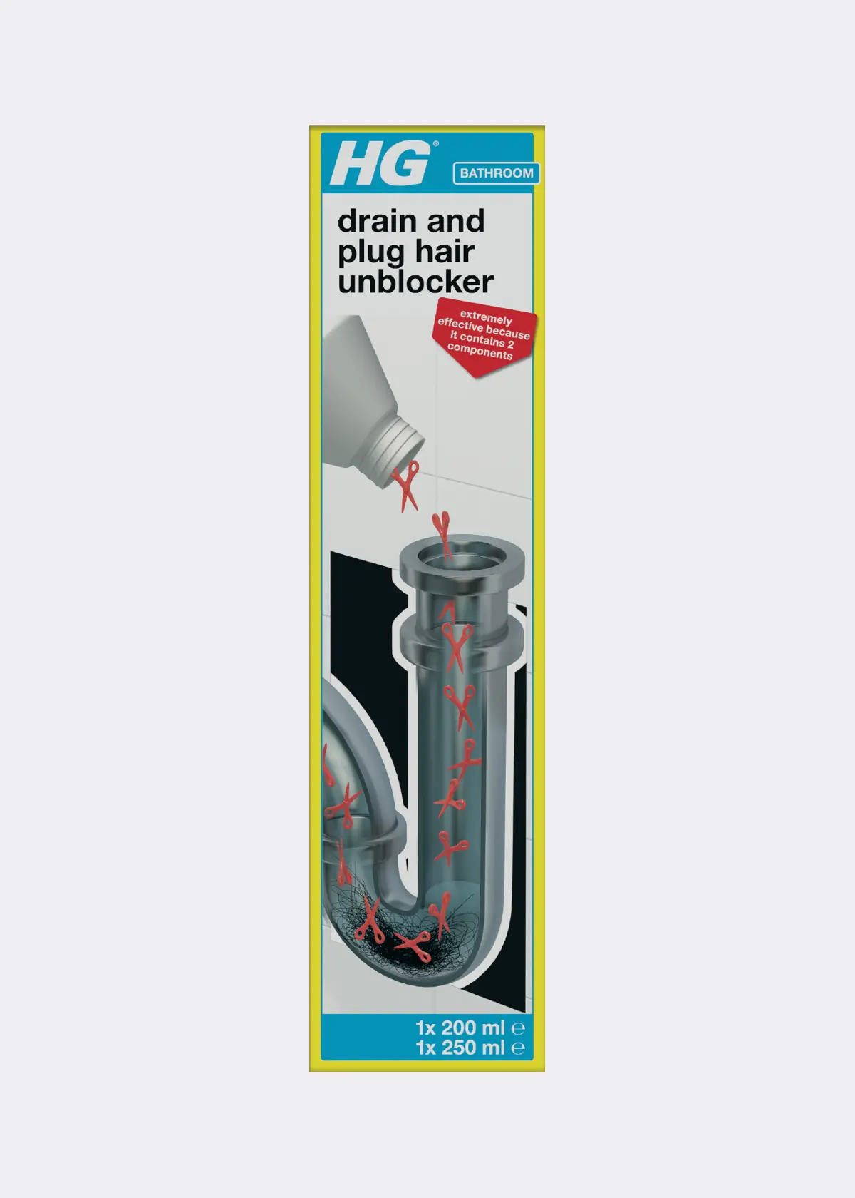 A photo of Drain And Plug Hair Unblocker 0.45L