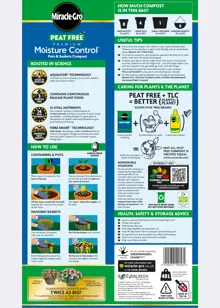 40L Miracle-Gro Moisture Control Compost