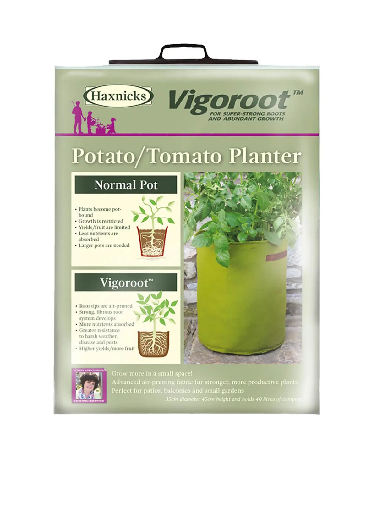 A photo of Vigoroot Potato And Tomato Planter