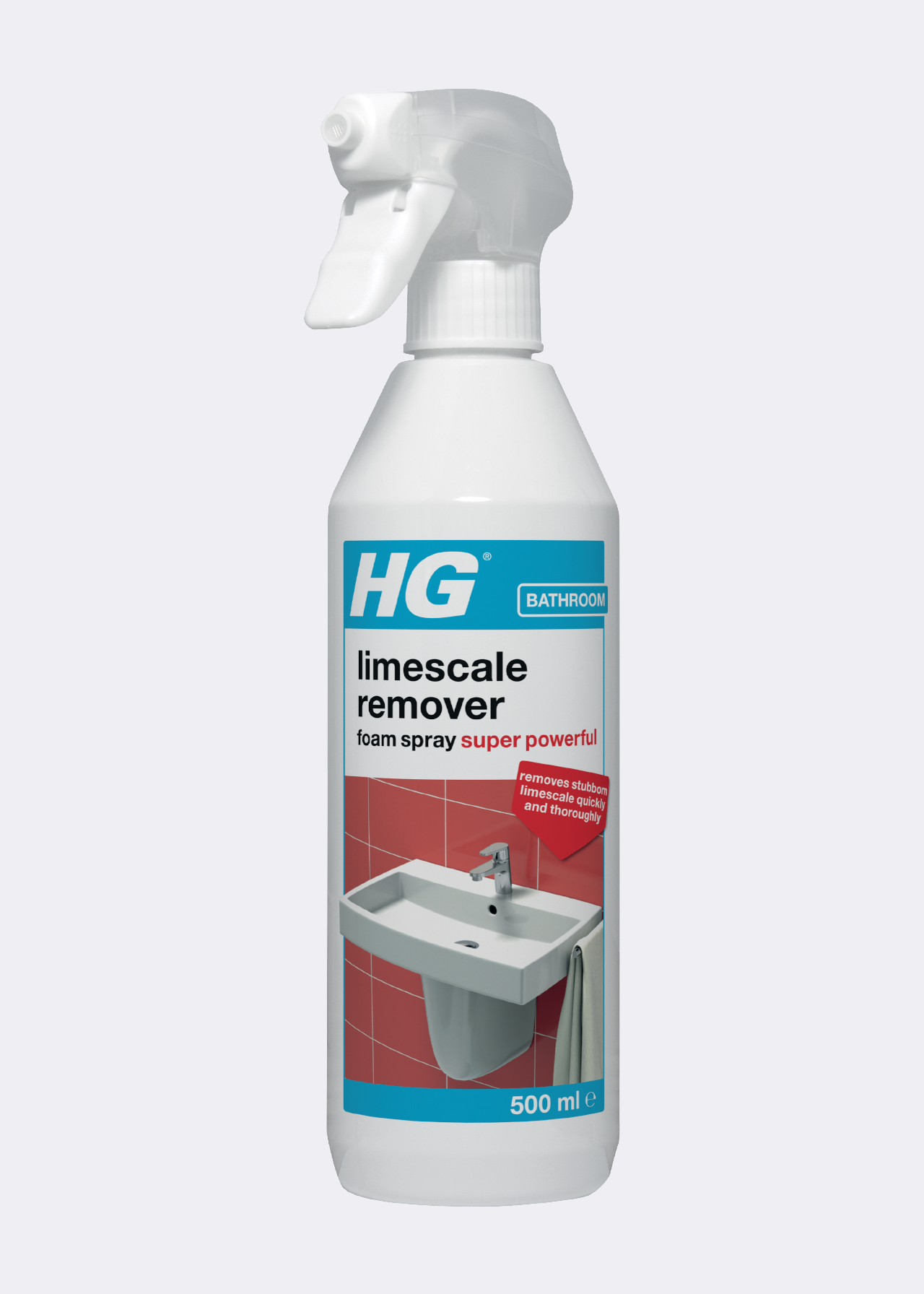 Super Powerful Limescale Remover Foam Spray 500ml