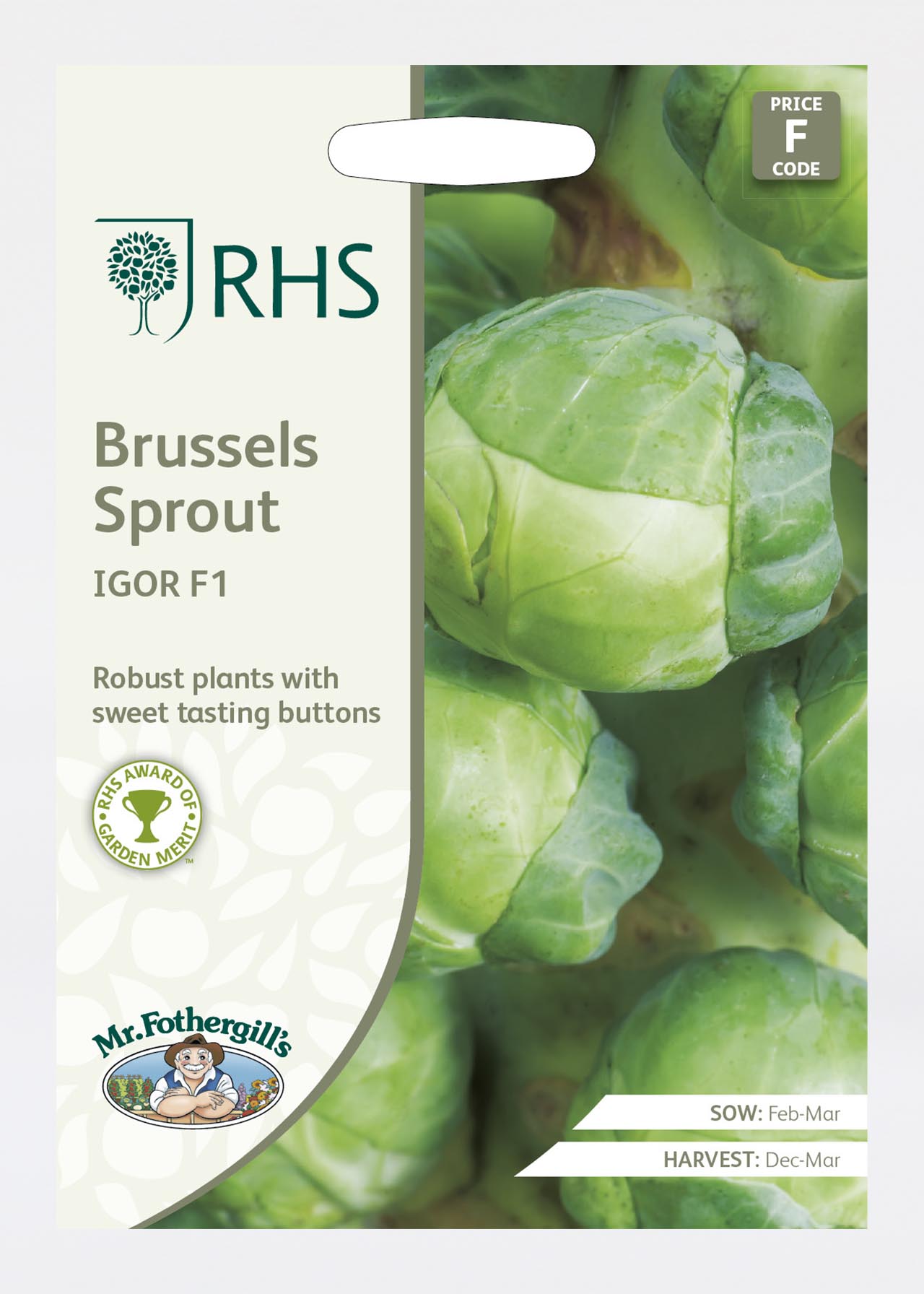 Brussels Sprout Igor F1 Seeds