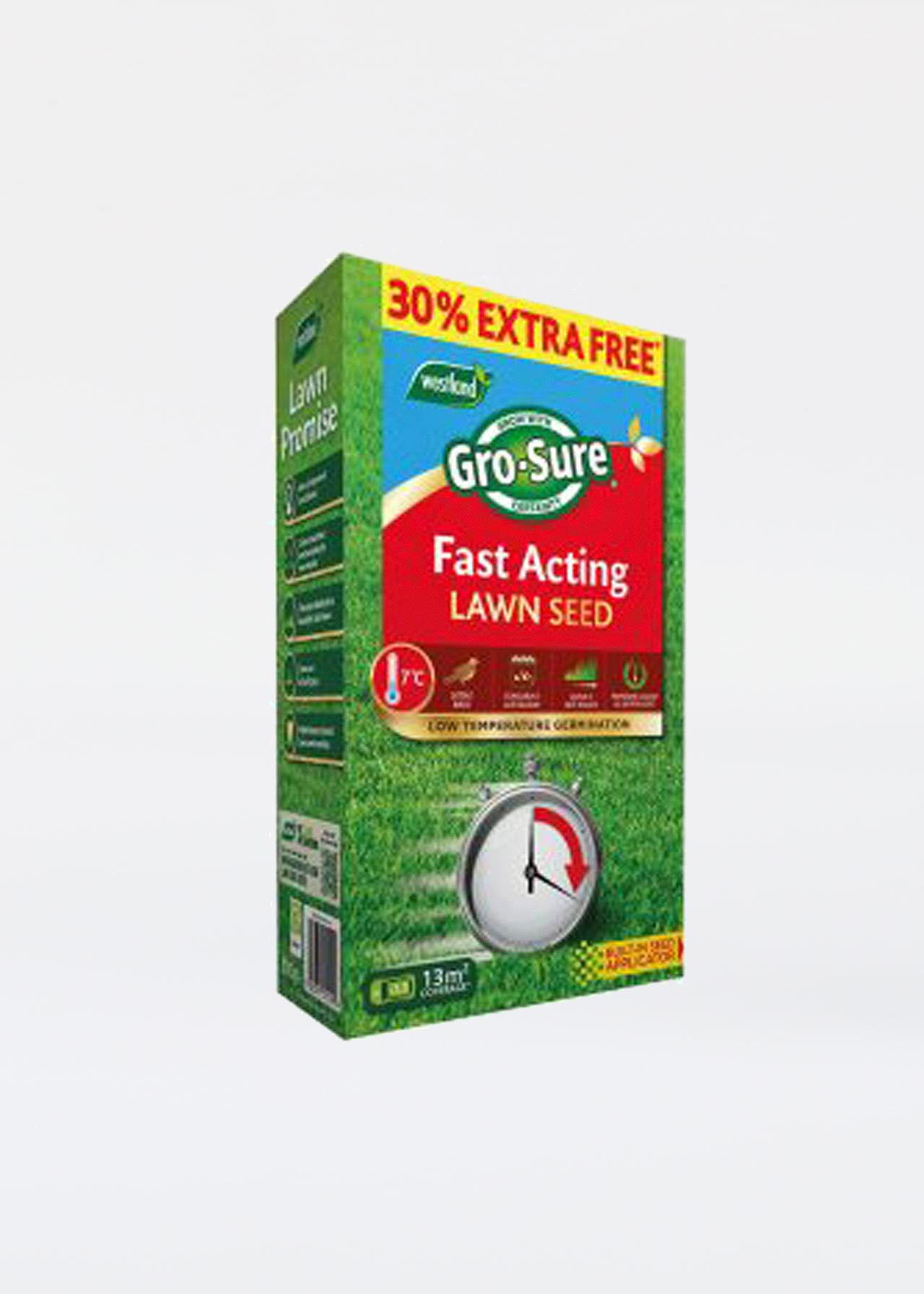 Gro-Sure Multi-Purpose Lawn Seed 10sqm +30% Free