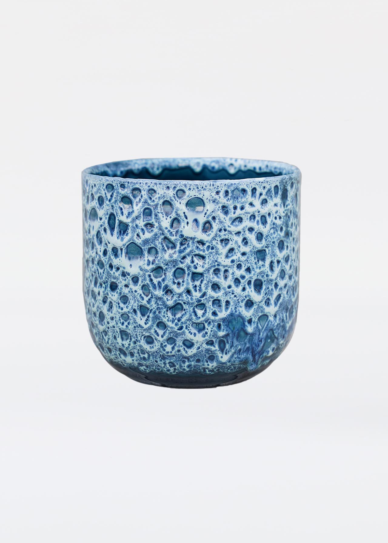 Ivyline Glaze Pot 13cm Sapphire