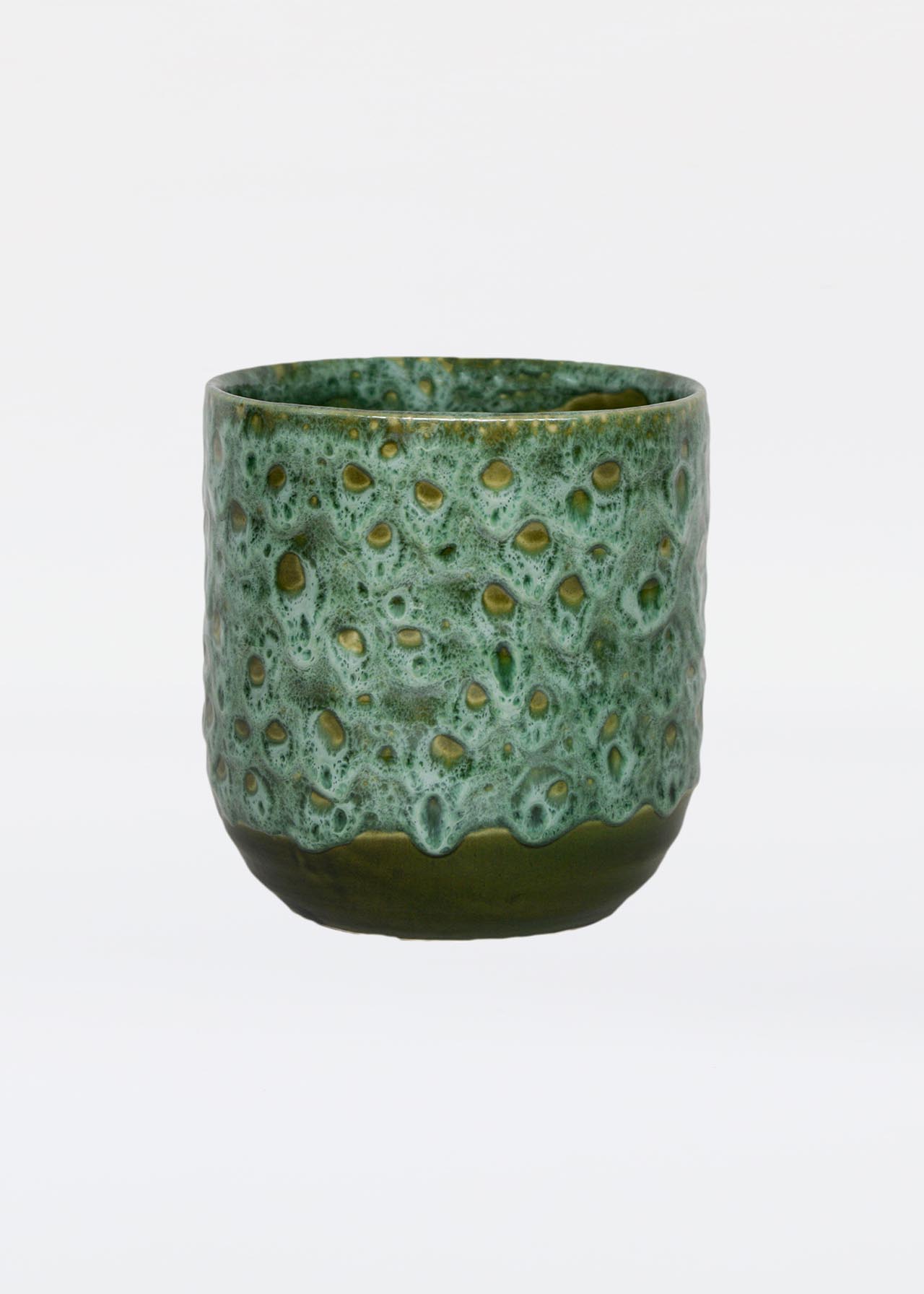 Ivyline Glaze Pot 16cm Emerald
