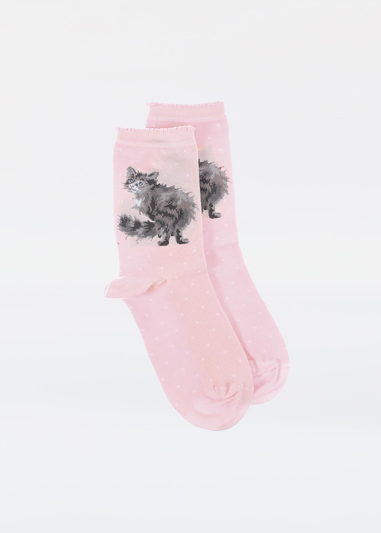 Cat Bamboo Socks Wrendale Designs