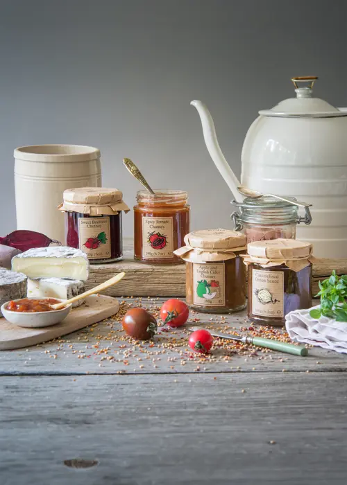 A photo of Edinburgh Preserves Chutneys & Relishes Gift Set