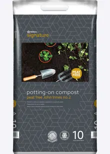 10L Dobbies Peat Free No 2 Potting-on Compost +JI