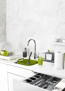Edge Dish Brush Grey