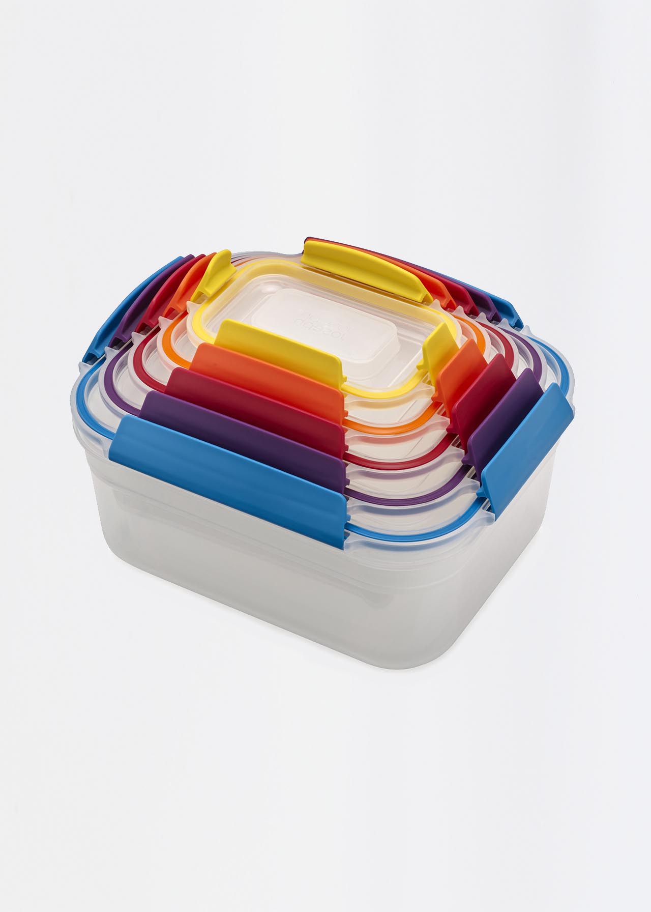 Pack Of 5 Nest Lock Containers