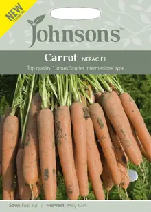 Carrot Nerac F1 Seeds