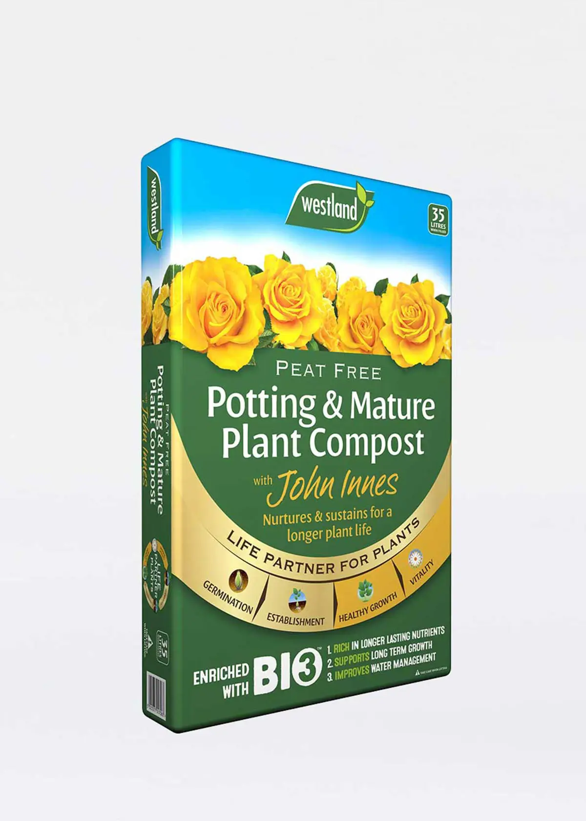 A photo of 35L Westland JI Peat Free Potting & Mature Plant