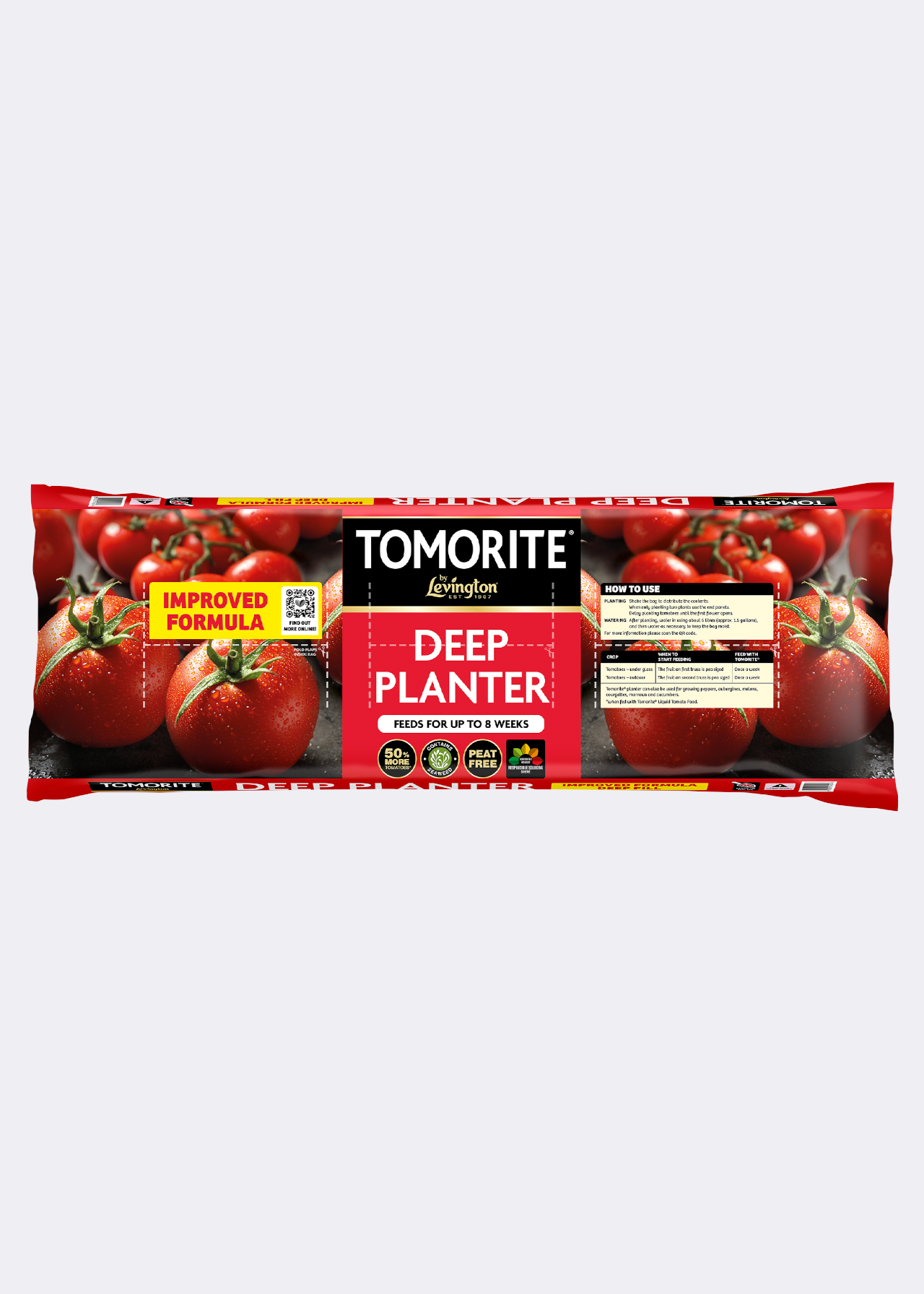 46L Levington Peat Free Tomorite 3 Planter