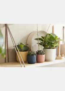 Elho Vibes Fold Mini Pot 9cm Pink