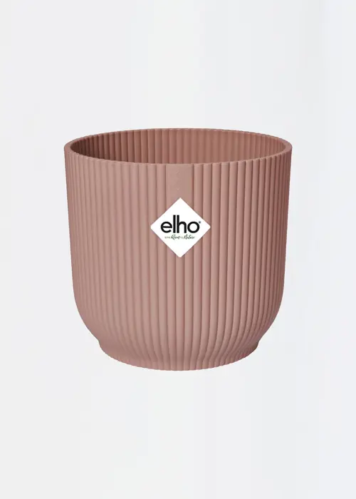 Elho Vibes Fold Round Pot 22cm Pink