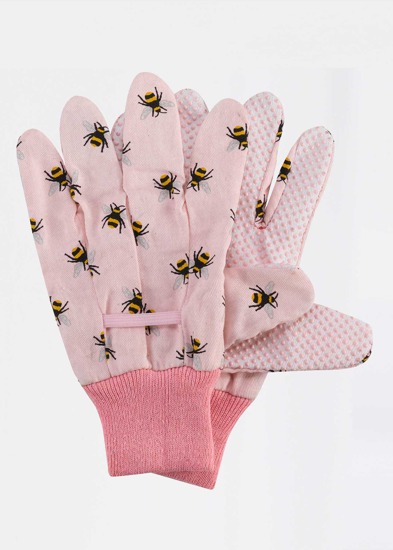 Briers Bees Cotton Grip Gloves Triple Pack Dobbies Garden Centres