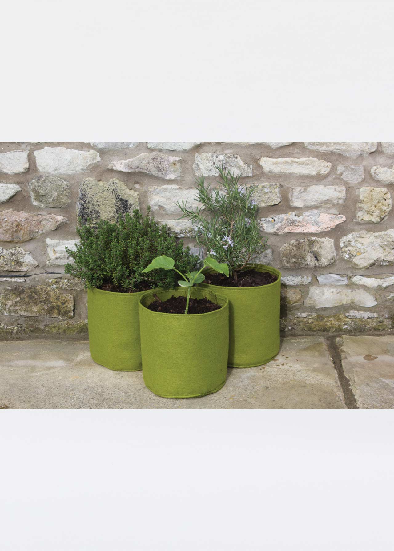Pack of 3 Vigoroot Pots 5L