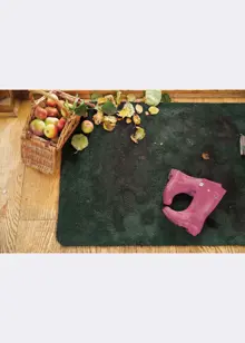 Hug Rug Sense Indoor Mat 65x100cm Forest Green
