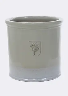 Rhs Bridge Cylinder Pot 30cm Grey