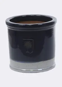 Rhs Bridge Cylinder Pot 30cm Blue