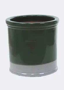 Rhs Bridge Cylinder Pot 30cm Green