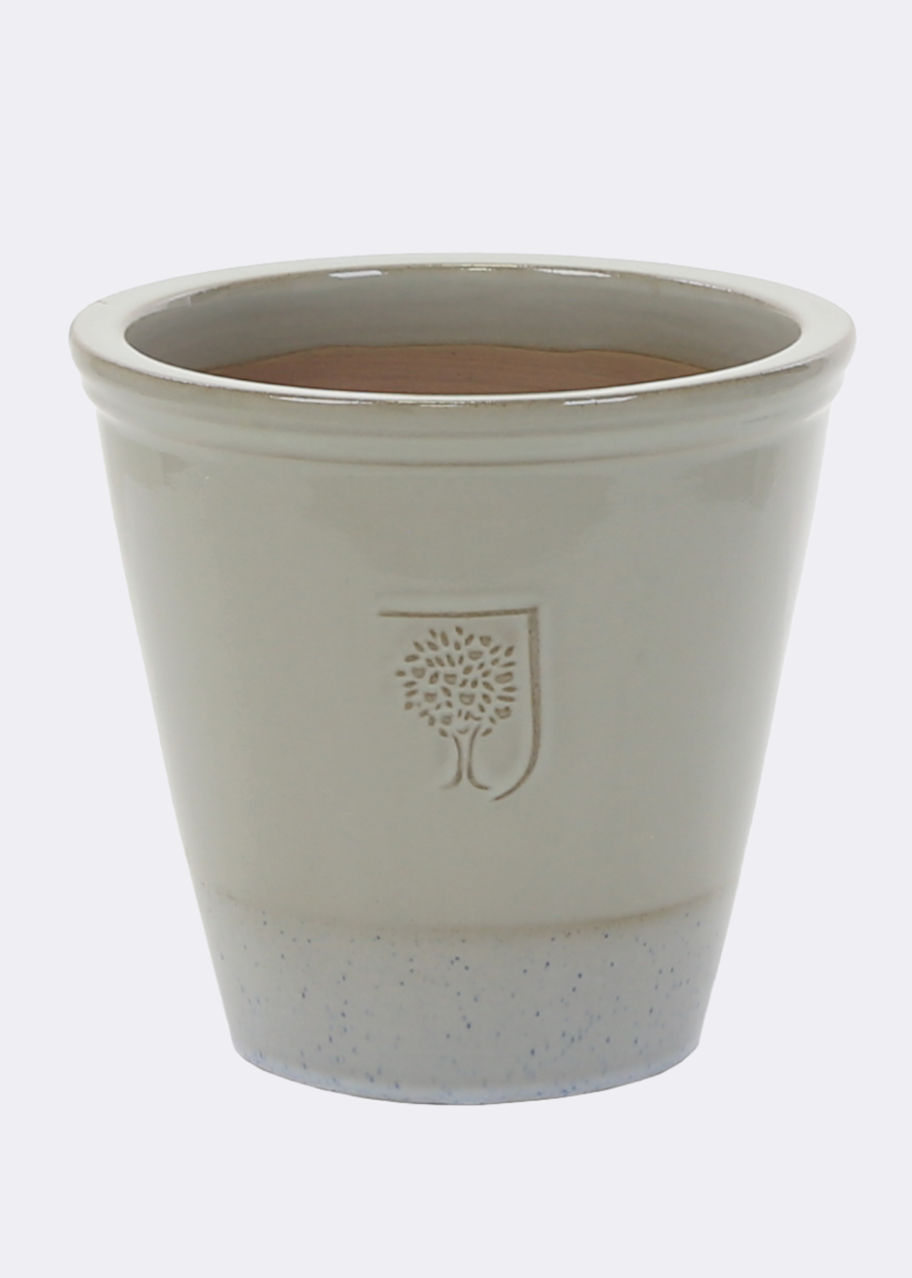 RHS bridge cylinder pot 33cm grey