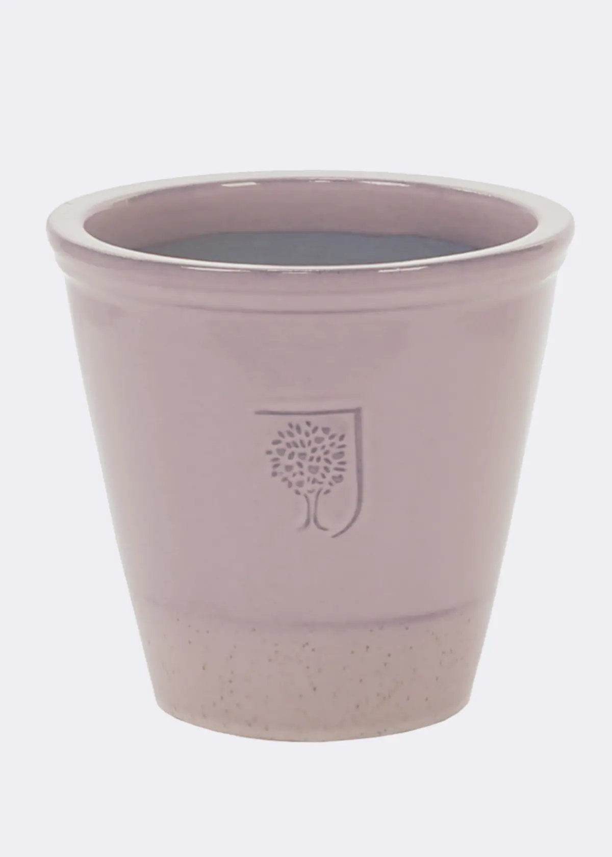 A photo of Rhs Bridge Cylinder Pot 40cm Pink
