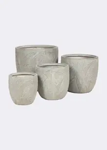 Leaf Print Outdoor Pot 45cm